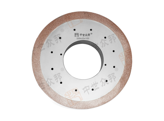 单斜边磨齿砂轮